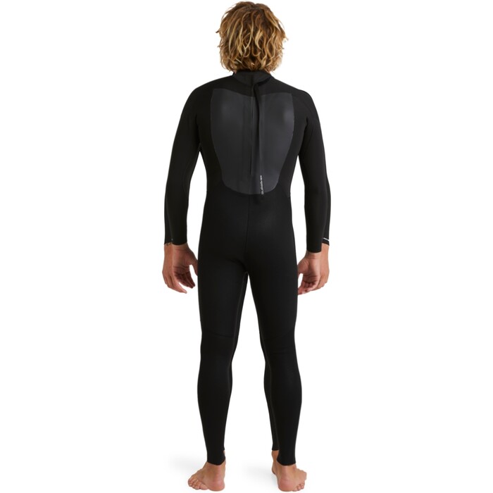 2024 Quiksilver Mnner Prologue 3/2mm Rckenreiverschluss Gbs Neoprenanzug EQYW103222 - Black